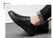 Men's Round Head First Layer Casual Shoes Sleeve Low Heel Leather Shoes Men's Casual Shallow Mouth Leather Shoes_vogvips.com