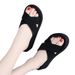 Non-Slip For Women Summer Outdoor Wear Internet Celebrity Ins New Cross Strap Sandals Wedge Thick Sole Flip-Flops Beach_vogvips.com