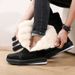 Thickened Mid-Calf Snow Shoes Fleece-Lined Outdoor Non-Slip Women's Winter Cotton Boots_vogvips.com