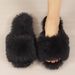 Women's Indoor 2024 Autumn And Winter New Plush Home Lazy Anti Slip Durable Fashion Warm Sandals Slippers_vogvips.com