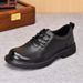 European Warm Series Autumn Winter New Thick-Soled Business Casual Leather Soft Sole Men Shoes Lightweight Dad Slip-On_vogvips.com