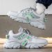 2025 Fashion Letter Printed Men's Summer Sneakers Unisex Breathable White Shoes Trainers Men Platform Casual Sneakers For Men_vogvips.com