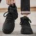 European Warm Series Thick-Soled Height-Increasing Short For Men, Autumn And Winter New Lace-Up Work Shoes, Men's Outdoor Casual High-Top_vogvips.com