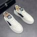 2025v High-Quality Men's Thick-Soled White Sneakers 2024 Spring New Breathable Versatile Sports Casual Shoes For Men_vogvips.com