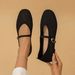 Women's Soft Flat Mary Jane Shoes - Lightweight Slip-On Casual Pumps For Daily Wear & Korean Style Outfits_vogvips.com