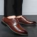 Euro Step Men's Large Size Business Formal Casual Brogue Fashion British Style Lace-up Shoes_vogvips.com