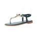 Women's Foreign Trade With Flat Heel, Thong Design, Rhinestone Ankle Strap, Herringbone Style Beach Sandals For Women_vogvips.com