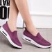 Shake New With Thick Air Cushioned Fashionable Dance Shoes, Soft Soles, Comfortable Flying Woven Women's Shoes_vogvips.com