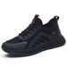 Euro Step Men's Mesh Sports Casual Lace-up Soft Sole Trendy Versatile Comfortable Stylish Lightweight Breathable Shoes_vogvips.com