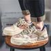 Autumn Men Casual Cricket Fashion Trend Sneakers Walking Skateboard For Boys Youth Retro Style Board Shoes_vogvips.com