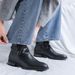 New Leather Spring Men's Shoes High-top Men's Heightening Tooling Martin Boots_vogvips.com