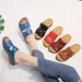 2026 New Hot Selling Women's Shoes Sandals Fashion European And American Retro Solid Color Thick Soled Slippers_vogvips.com