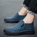 Men's Shoes Large Size Casual Shoes Men's Platorm Sleeve High Top Boots Men's Martin Boots Outdoor_vogvips.com