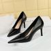 3391-A7 Retro European And American Style Women's Party Shoes, Thin High Heel, Shallow Mouth, Pointed Toe, Spring New_vogvips.com