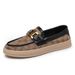 Men's Shoes Slip-on Beanie Canvas Footwear Breathable Driving Loafers_vogvips.com