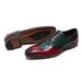 Luxurious Brogue Carved Handmade Leather For Men, Hollow Out Color Block Wingtip Oxford Business Formal, Guangzhou_vogvips.com