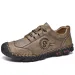 Classic Comfortable Men Casual Shoes Loafers Men Shoes Quality Split Leather Flats Hot Sale Moccasins Plus Size_vogvips.com