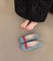 Candy Color Suede Round Head Single Shoes Women 2025 Spring And Summer New Shallow Mouth Flat Shoes Small Fragrant Wind Ballet Shoes Wholesale_vogvips.com