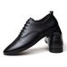 Men's Pointed Leather Shoes, Formal Lace-up Leather Shoes Men's Wedding Shoes_vogvips.com