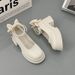 Pearl Ingle For Women In Pring Autumn 2025, New French High Heel, Thick Oled Mary Jane Hoe, And Mall Leather_vogvips.com