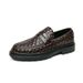 British Style Men's Genuine Leather Shoes Massage Soles Casual Shoes High-quality Men's Formal Shoes Versatile Loafers_vogvips.com