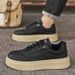 Spring New Breathable Leather Surface White Men's Versatile Thick Soled Sports Casual Board Trendy Shoes_vogvips.com