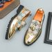 New Fashion Men's British Black Business Casual Loafer Shoes Daily Driving Office Leather Shoes One Foot Pedal Lazy Brown Banquet Dress Wedding Men's_vogvips.com