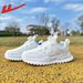 Warrior Kids Breathable Velcro Easiest For Match White Shoes_vogvips.com