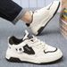 Autumn Men's New Breathable White For Male Students Korean Version Versatile Sports And Leisure Board Trendy Shoes_vogvips.com
