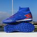 New broken spike football shoes for men high top adult plus size youth training spike sneakers_vogvips.com