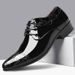 Large Size 48 Business Casual Carved Men's Pointed Toe Glossy Youth Trendy Wedding Formal Leather Shoes For Men_vogvips.com
