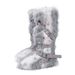 2025 New Spicy Girl Leopard Print High Tube Strap Hairy Boots For Women Subculture With Added Velvet Rivet Fur Snow Boots_vogvips.com