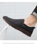 Euro Step New Non-Slip Soft Sole Handmade Lace-Up Breathable Versatile Summer Casual Men's Leather Shoes_vogvips.com