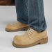 Vintage Tooling Shoes Mickey Big Head Derby Shoes Round Head Casual Thick Sole Heightening Martin Boots_vogvips.com