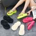 Women's Summer Flip-Flops Outdoor Wear, Non-Slip Thick Sole, Comfortable Slippers With Fashionable Platform Sole For_vogvips.com