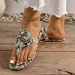 Leather Flip-ps Shoes Summer Big Brand New Women's Leopard Print Snakeskin Slippers Europe And America 36-43_vogvips.com