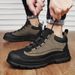 European Warm Series 2025 Snow For Men, Winter Fleece-Lined Warm High-Top Cotton Shoes, Outdoor Waterproof Non-Slip Work Boots, Martin Boots_vogvips.com