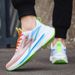 New High Elastic Sports Shoes Men Net Surface Breathable Young Middle School Students Ultra-light Shock Absorption Running Shoes_vogvips.com