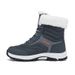 Snow Boots Men's Winter Warm Boots With Plush Waterproof Cotton Shoes Warm Boots_vogvips.com