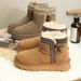 2025 Warm And Anti-slip Snow Boots For Women, New Fashionable And Versatile Fleece And Thick Cotton Shoes For Autumn And Winter 2025_vogvips.com
