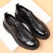 Men's Hollow-Out Oxford Dress Shoes Soft Sole Formal Wedding Casual Shoes_vogvips.com