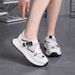 Summer New Breathable Forrest Gump Shoes Thick Soled Casual Shoes Hollow Versatile Sports Shoes_vogvips.com