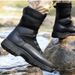 European Warm Series New Style Ultra-light Breathable Long Men Outdoor Tactical Security Shoes Women High-top Training Land Combat Boots_vogvips.com