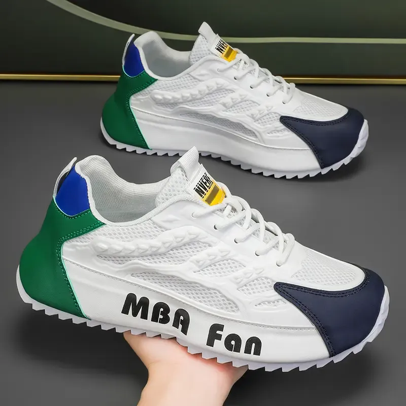 New Lightweight Breathable Mesh Shoes Men's Four-season Casual Outdoor Sports Shoes Soft-soled Men's Shoes_vogvips.com