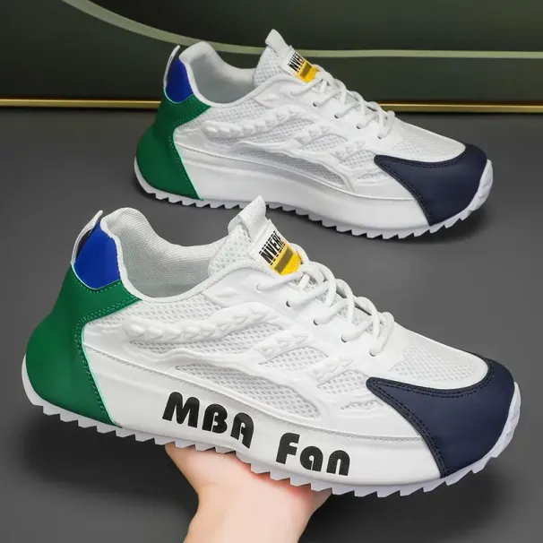 New Lightweight Breathable Mesh Shoes Men's Four-season Casual Outdoor Sports Shoes Soft-soled Men's Shoes_vogvips.com