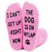 Non-hair off coral velvet cake socks Animal series foot soles letter dot glue floor socks_vogvips.com