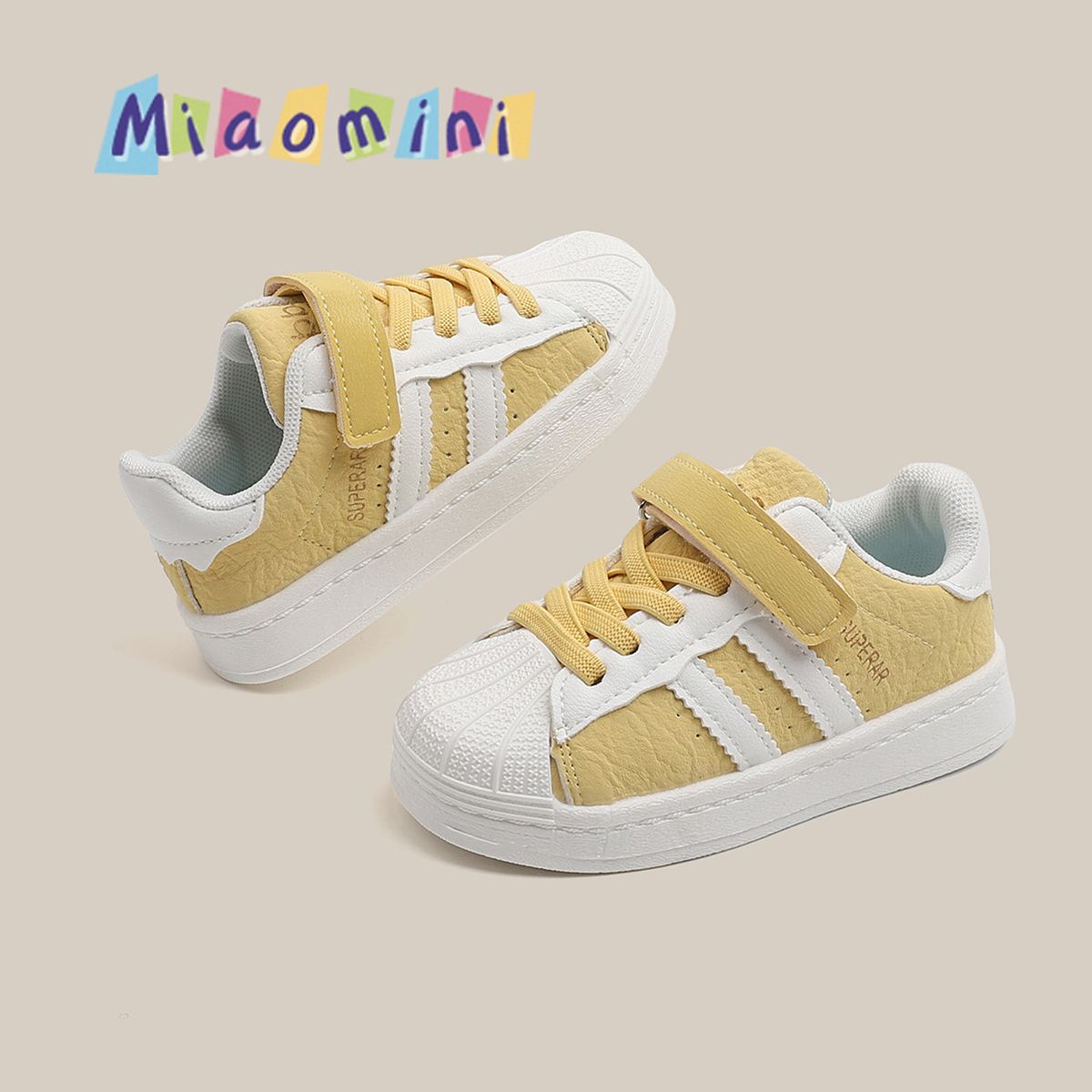 Children's Small White Shoes In The Autumn Of 2025, New Girls' Shell-head Leisure Shoes With Soft Soles, Boys' Sports Shoes And Children's Shoes_vogvips.com