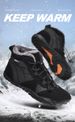 2025 Men's Outdoor High-top Snow Boots, ,Height-increasing Cotton Shoes, Men's And Women's Warm Sports Hiking Shoes_vogvips.com