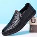 for Men Summer New Soft Sole Sandals Hollow Breathable Casual Dad Men's Leather Shoes_vogvips.com