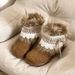Mao Mao Snow Boots Women's Piled Thickened Cotton Shoes Warm Platform Short Boots Women's Shoes_vogvips.com